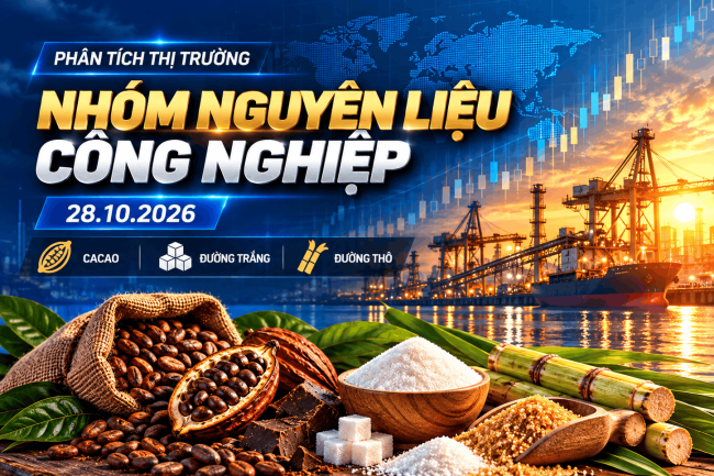 Phân tích và khuyến nghị giao dịch các mặt hàng nguyên liệu công nghiệp ngày 28/10/2026